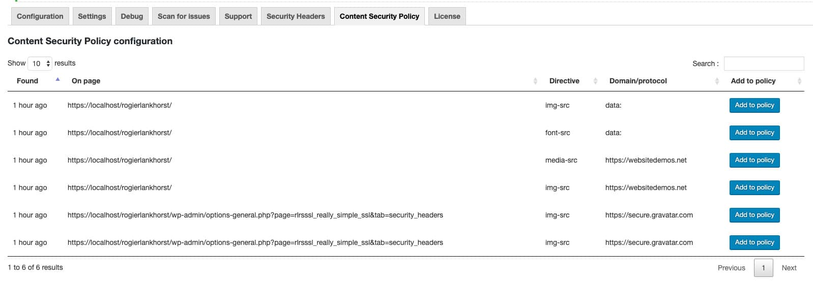 Content security policy как отключить опера