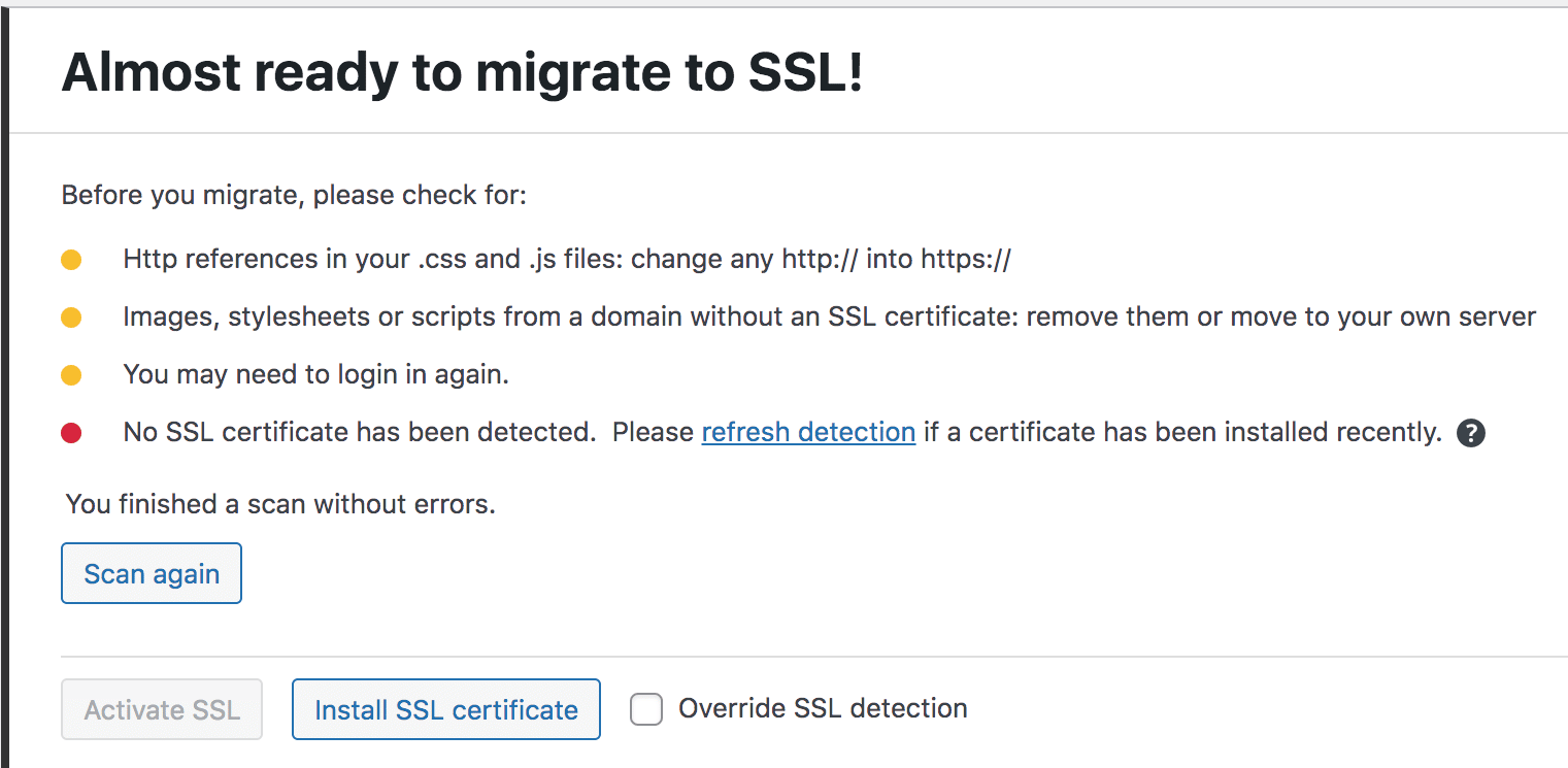 really simple ssl free