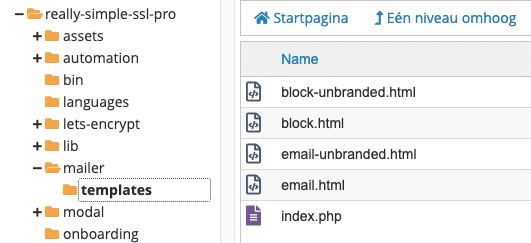 Really Simple Security - Email 2FA Template override (duplicating/copying the default template)