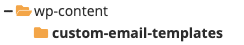 Really Simple Security - Email 2FA Template override (folder structure step 1)
